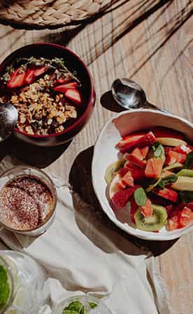 Petit déjeuner inclus