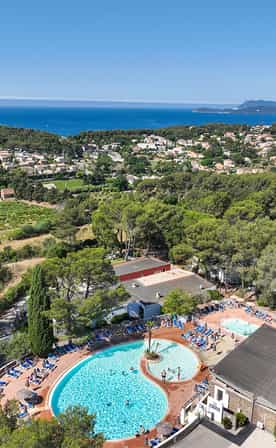 Club Belambra Le Pradet vue aérienne