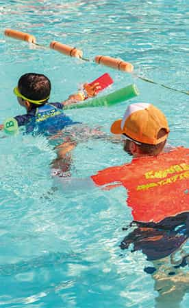 Cours de natation