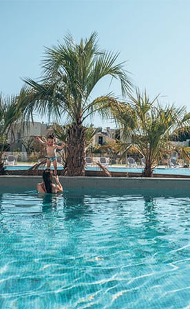 une des piscines