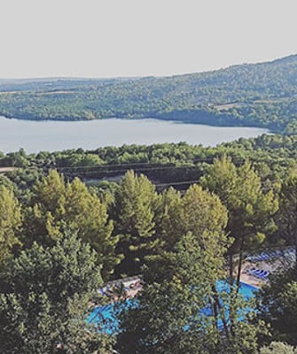 Montpezat mountain view