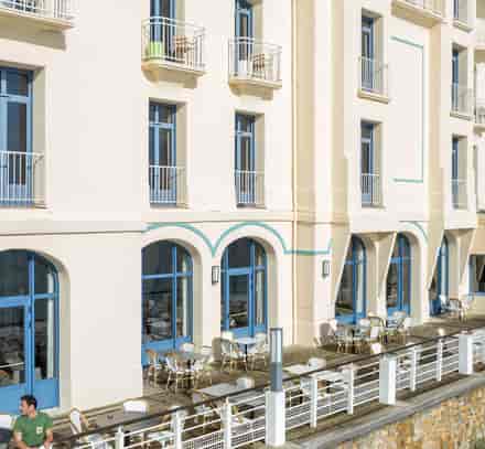 Façade de l'hôtel
