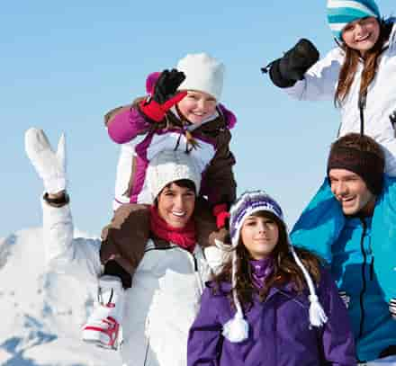 Vacances au ski avec des enfants