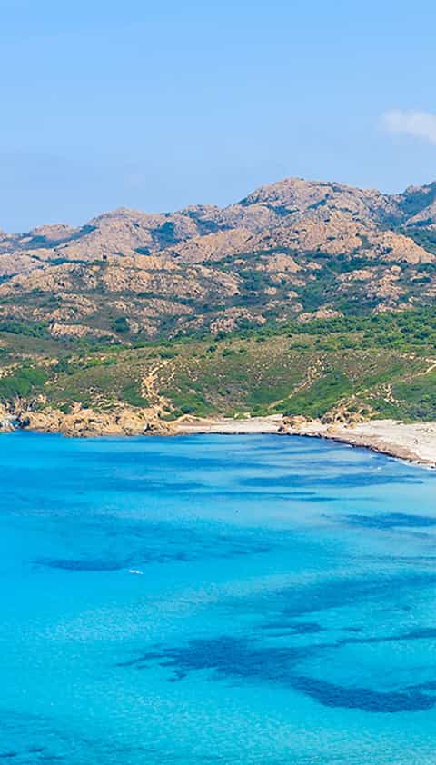 Ostriconi beach in Corsica