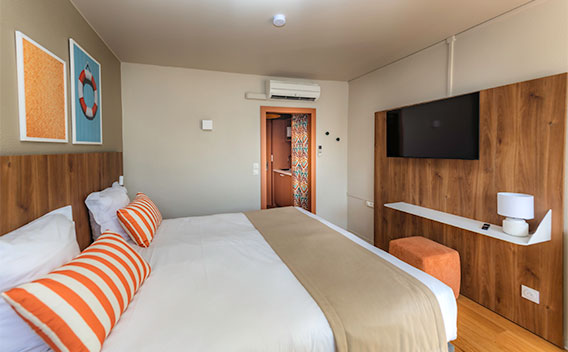 Une belle chambre color&eacute;e et lumineuse r&eacute;nov&eacute;e