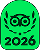 Logo tripadvisor award 2026
